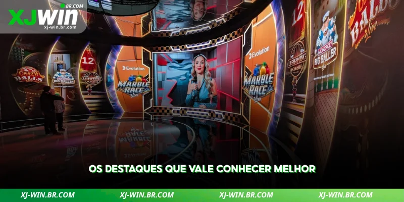 Evolution Gaming no XJWIN – Jogos ao Vivo 3 descubra os destaques que vale a pena conhecer melhor