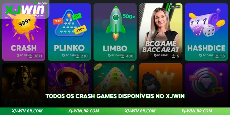 Crash Games e Blockchain no XJWIN – Guia Completo 2 descubra todos os jogos crash disponíveis na plataforma