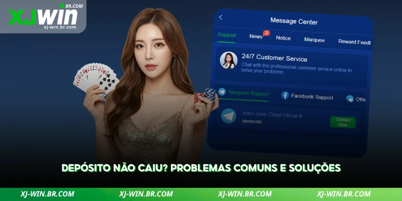 soluções simples para depósitos não creditados na sua conta