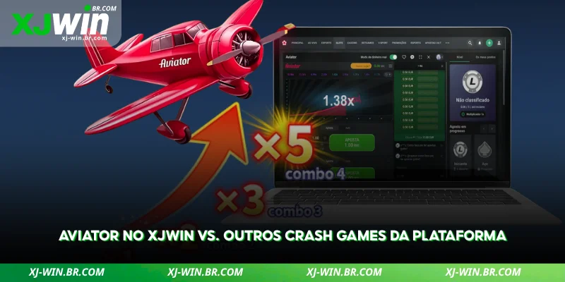 Aviator no XJWIN – Como Jogar e Estratégias 3 veja qual a diferença entre aviator e outros crash games da plataforma
